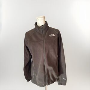 The North Face Windwall Brown Full ZIP Fleece Jacket Women’s Large